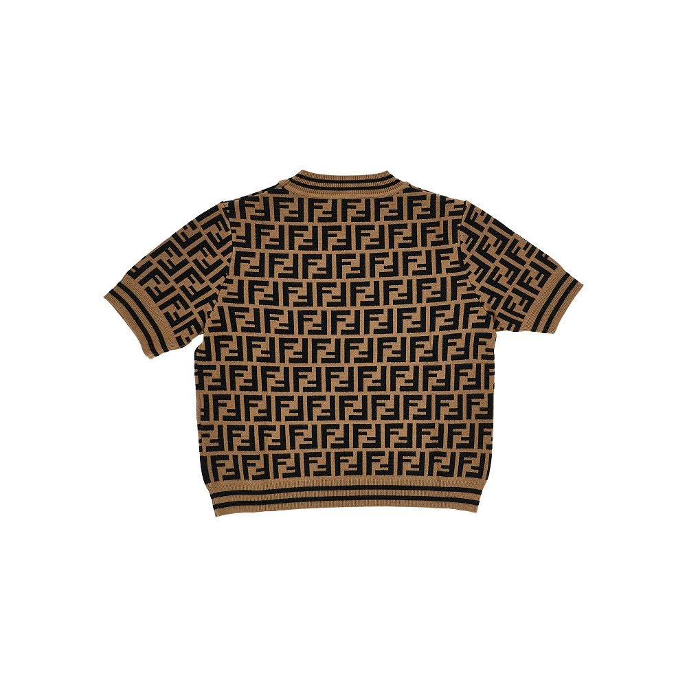 T-shirt in maglia FF