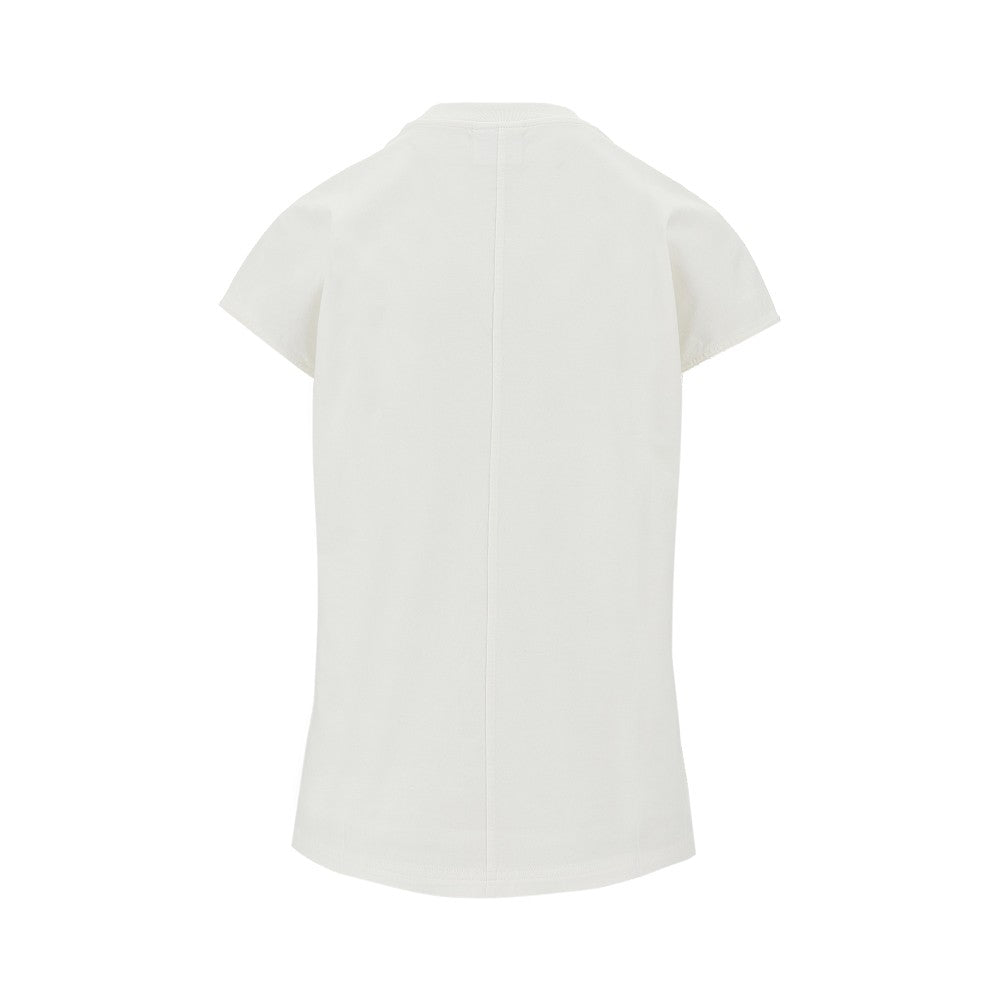 T-shirt con maniche ad aletta