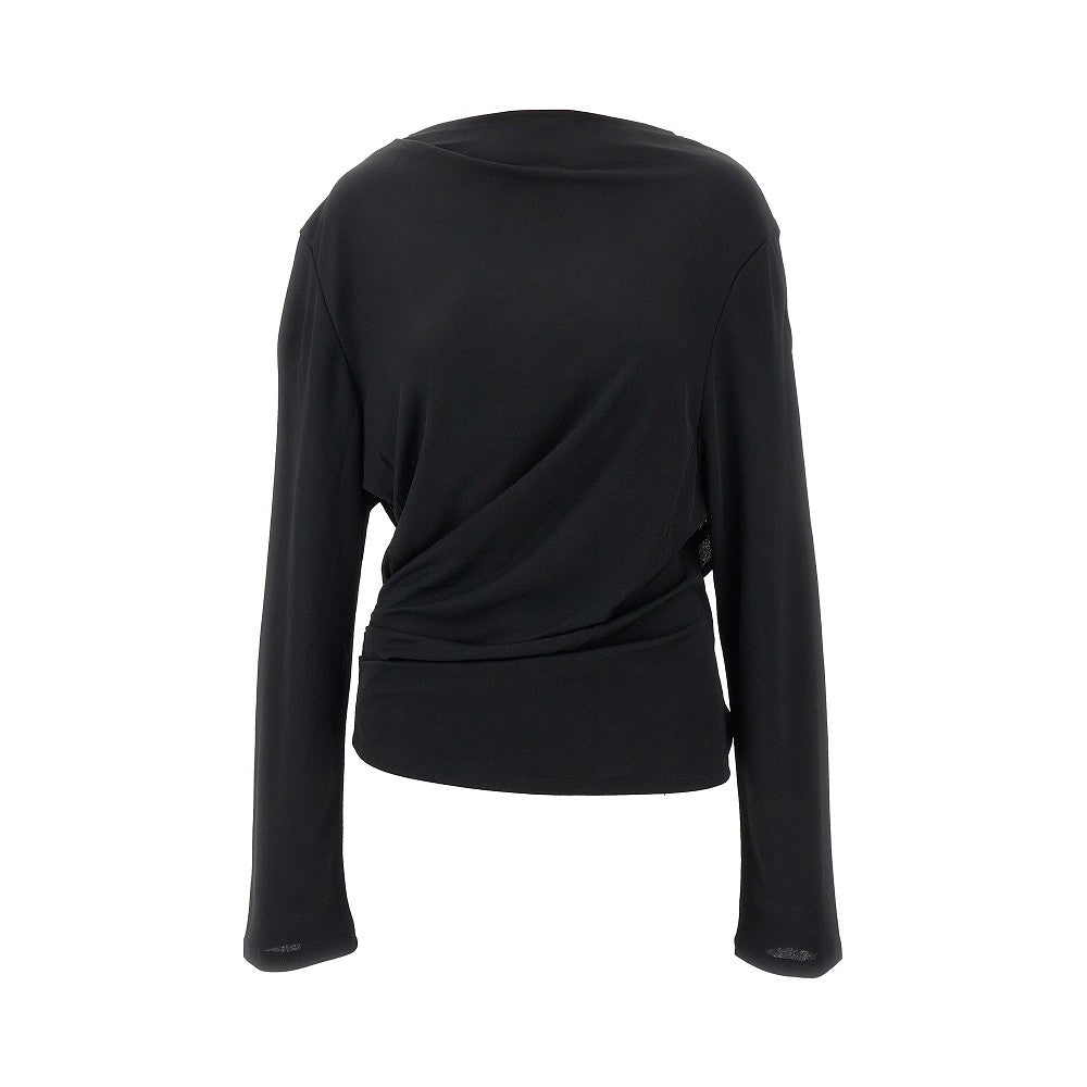 'Croisière' draped top