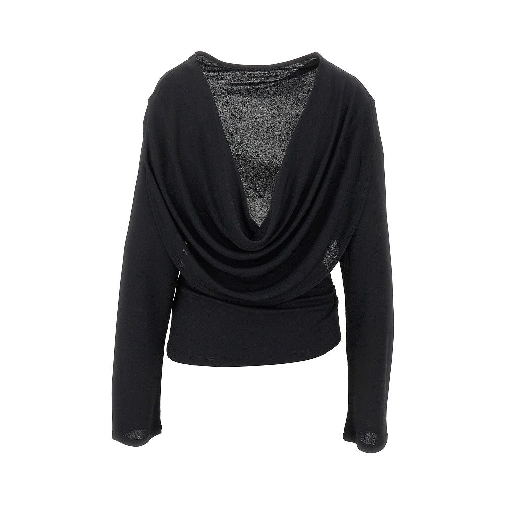 'Croisière' draped top