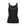 Ribbed tank top with Web motif