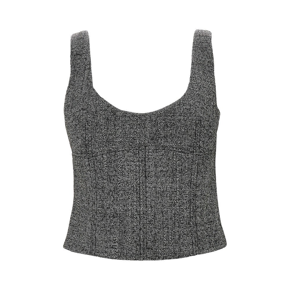 Wool grisaille top
