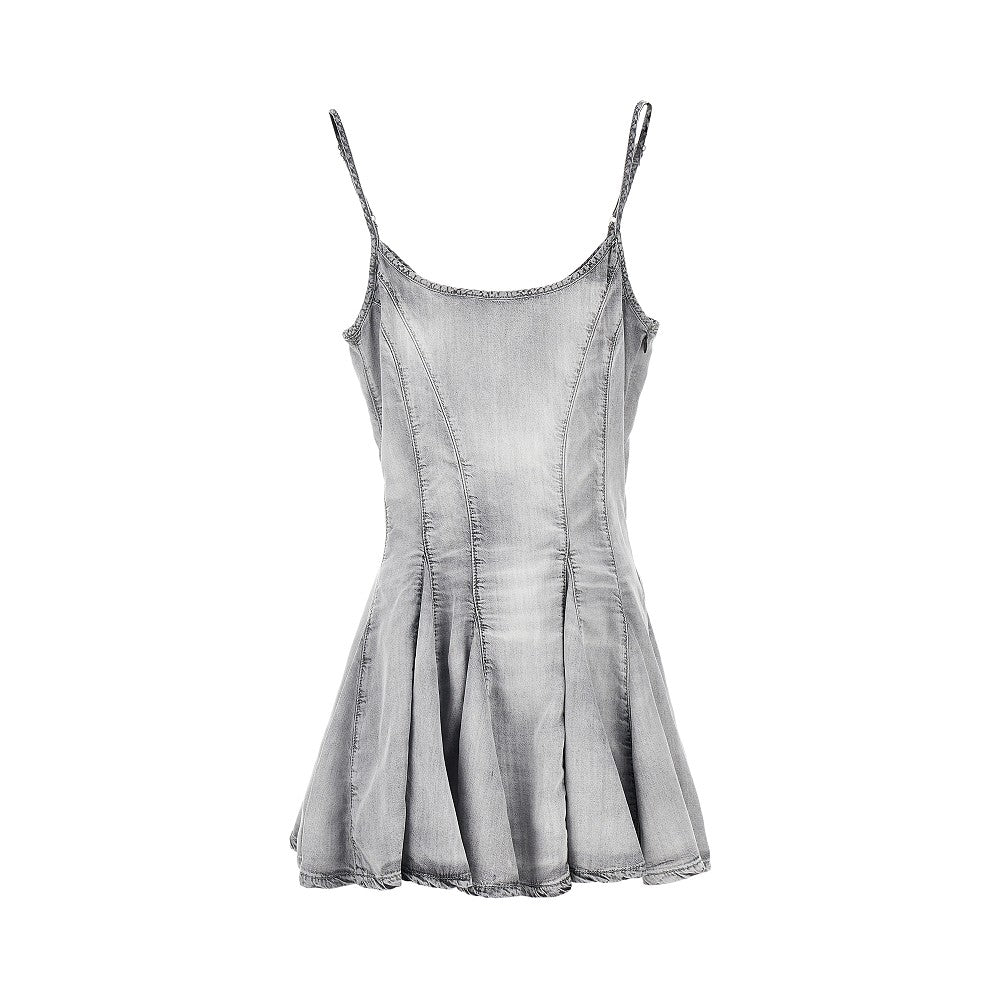'De-Spoky-S' denim mini dress