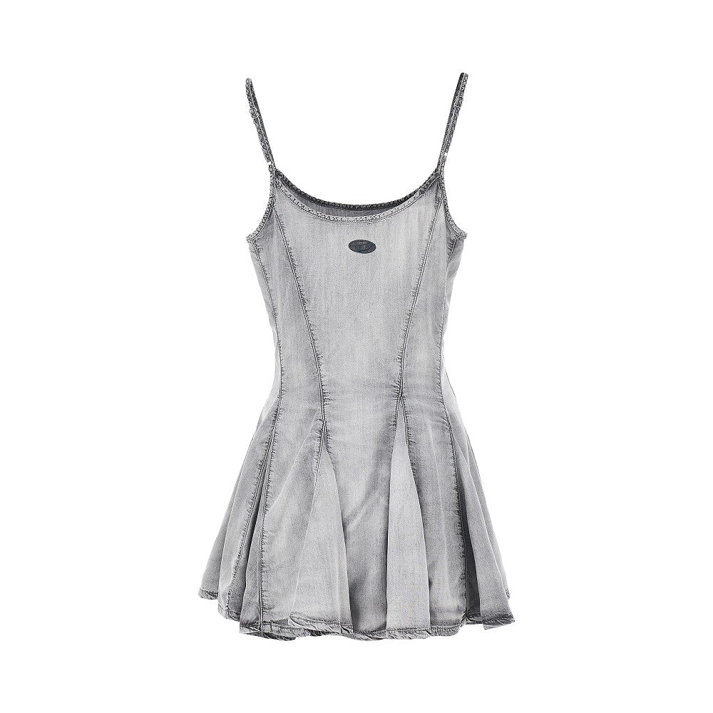 'De-Spoky-S' denim mini dress
