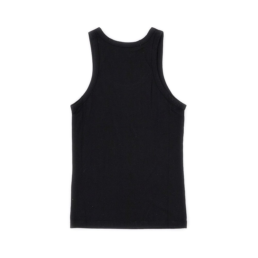 Jersey Tank-top with logo embroidery