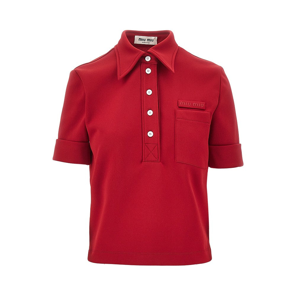 Polo in jersey tec