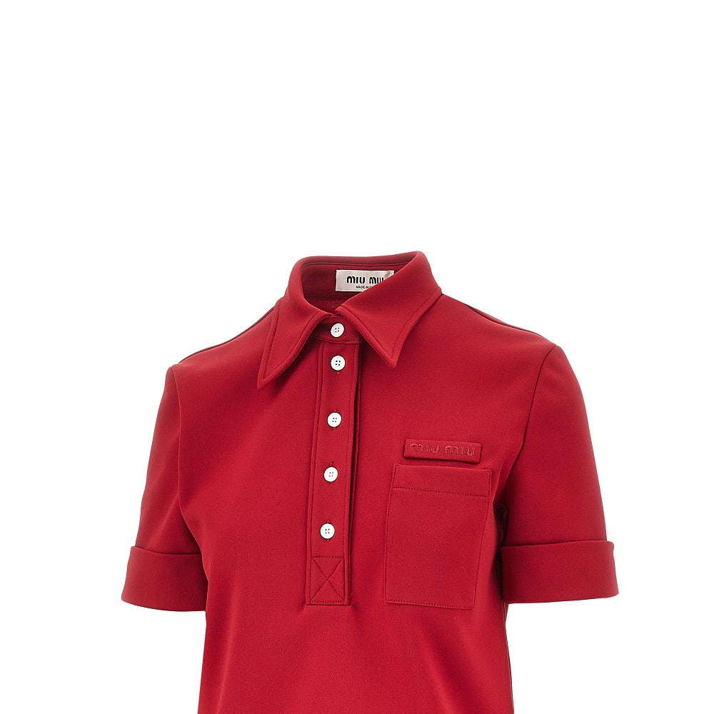 Polo in jersey tec