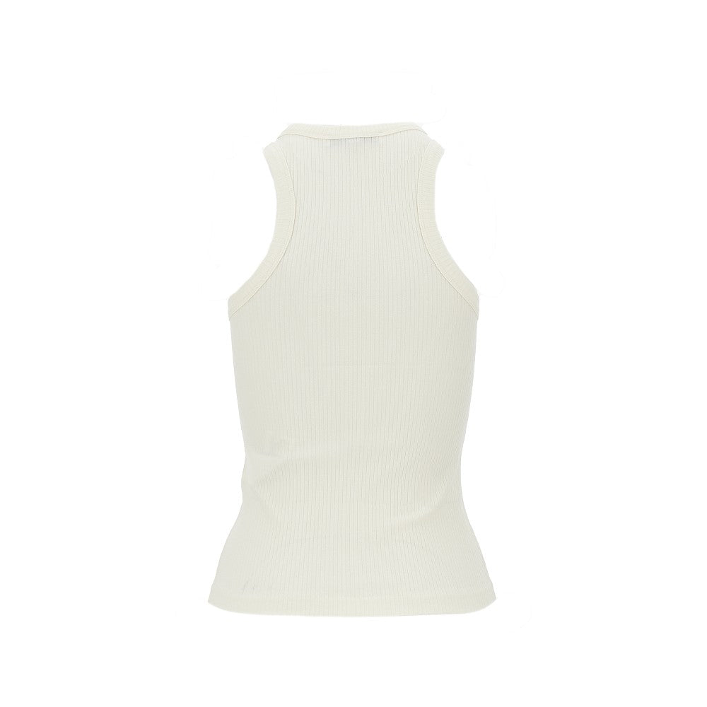 Ribbed tank top with Baby Fox patch