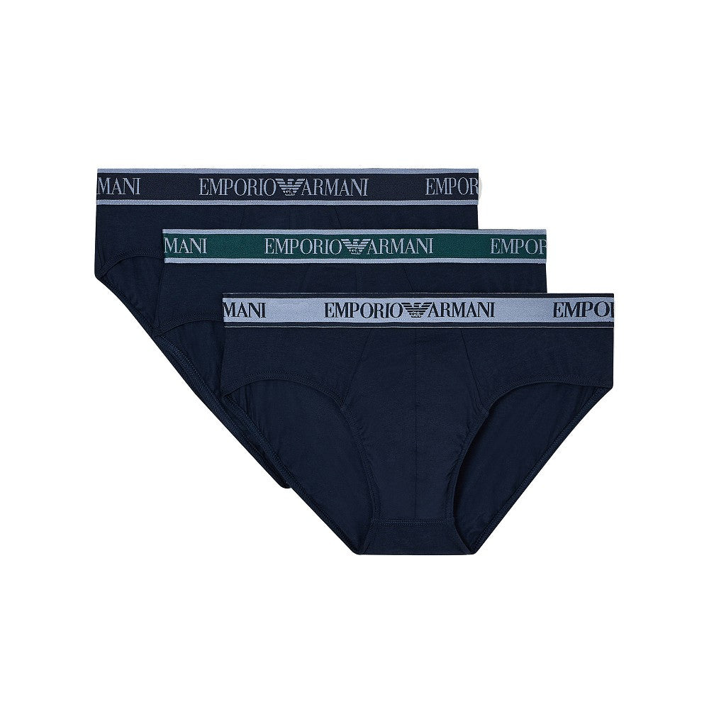 Stretch cotton jersey 3-pack brief