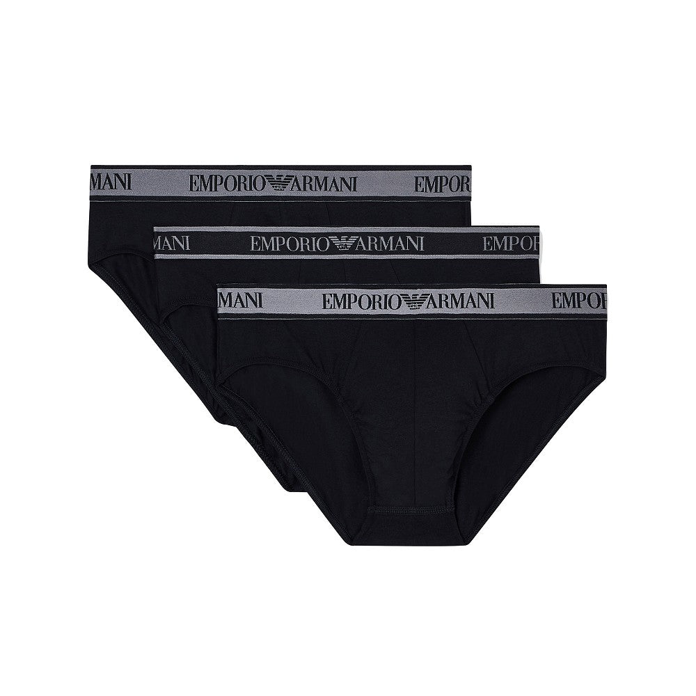 Stretch cotton jersey 3-pack brief