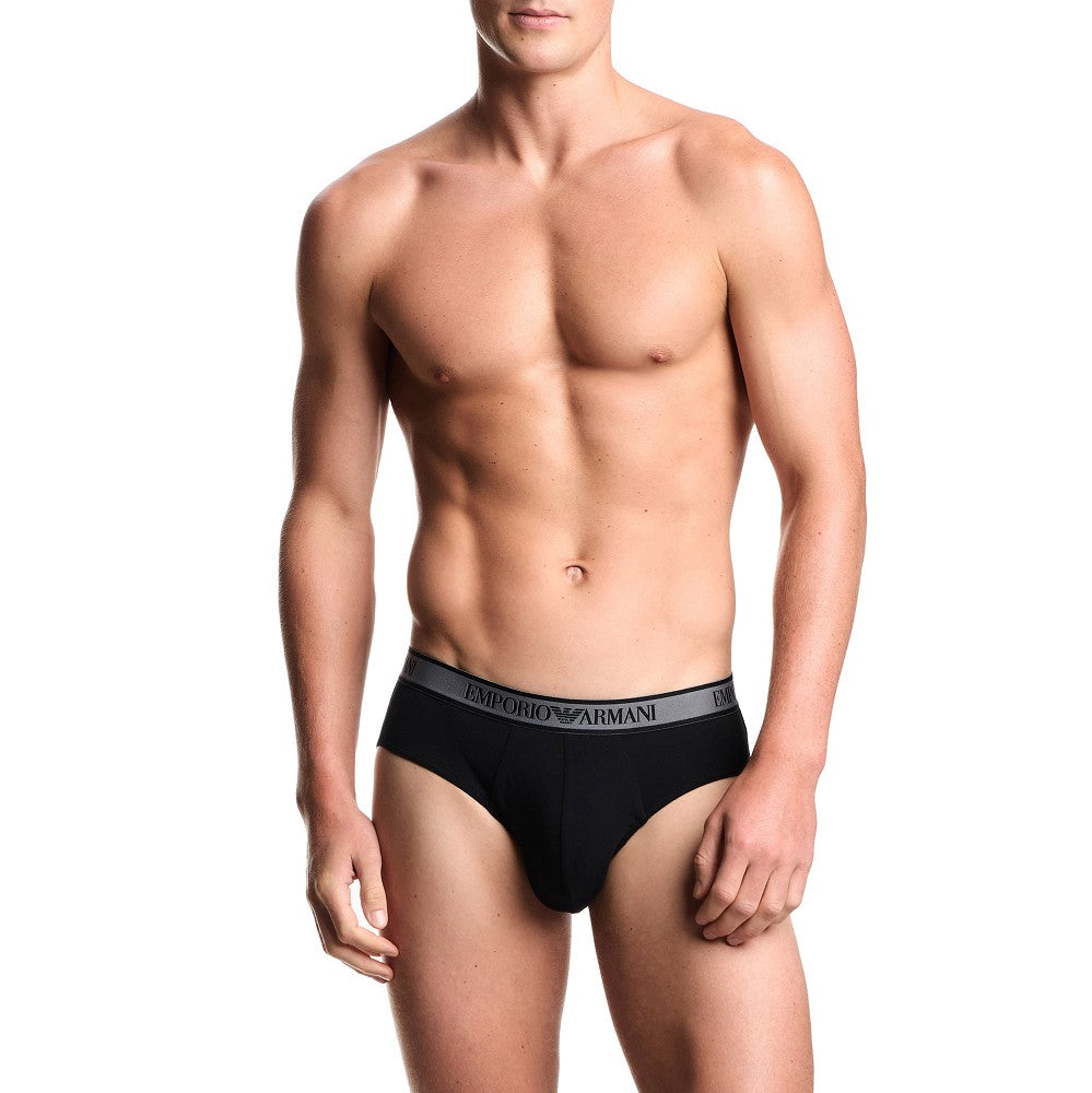 Stretch cotton jersey 3-pack brief
