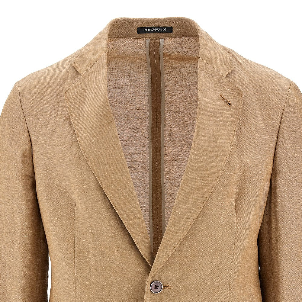 Viscose and linen Modern Fit suit