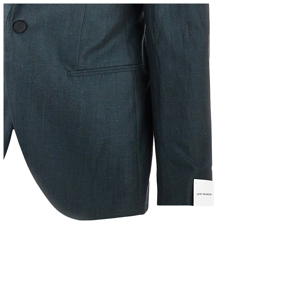 Abito sartoriale in lana e lino