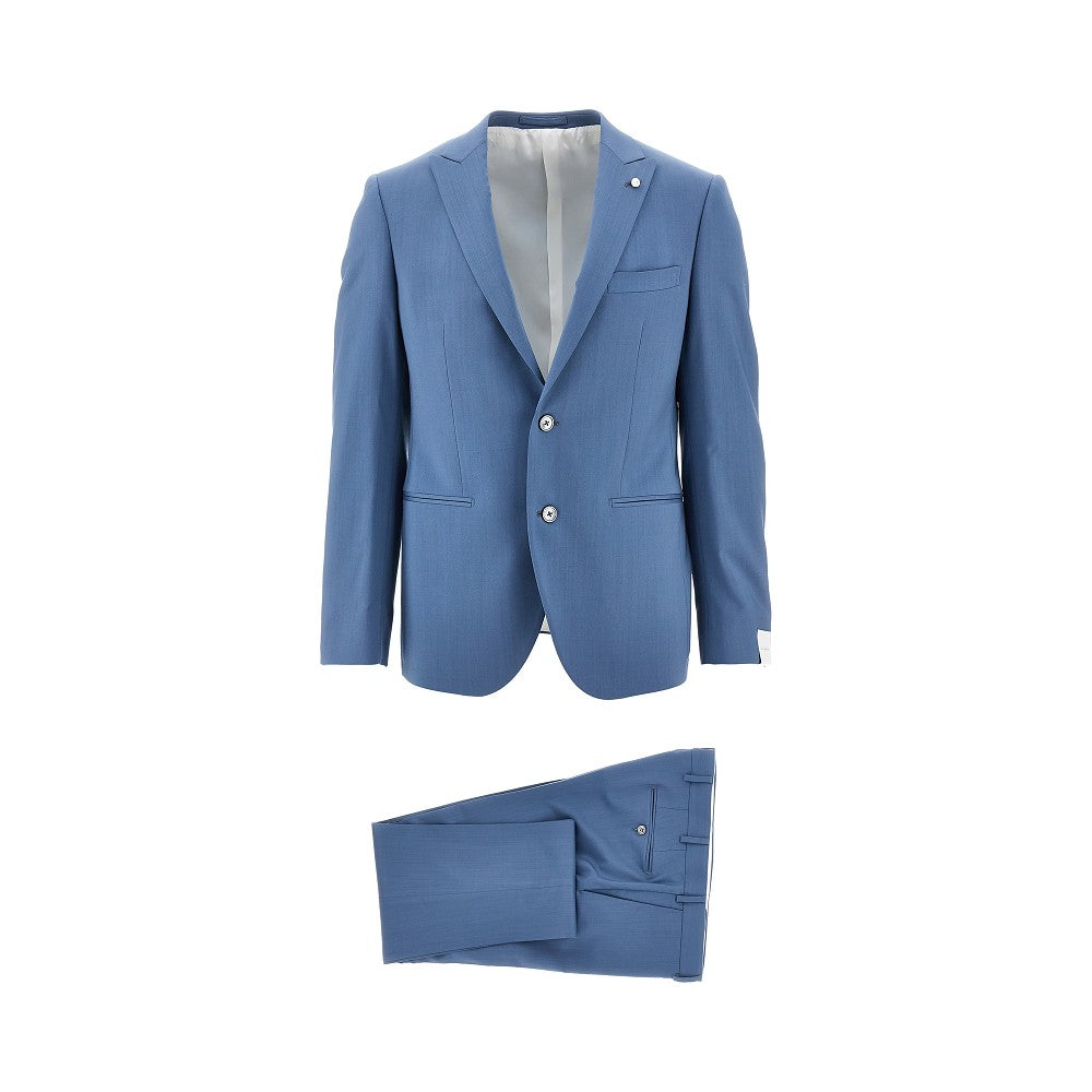 Abito sartoriale in fresco lana stretch