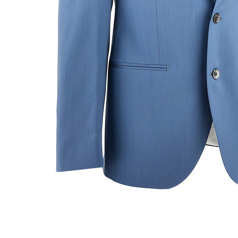 Stretch light wool suit