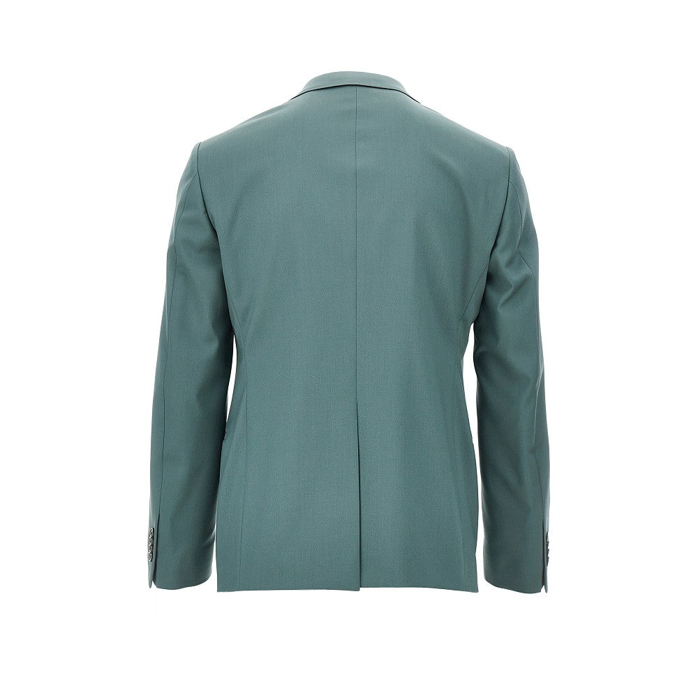 Light wool single-breasted tailored suit