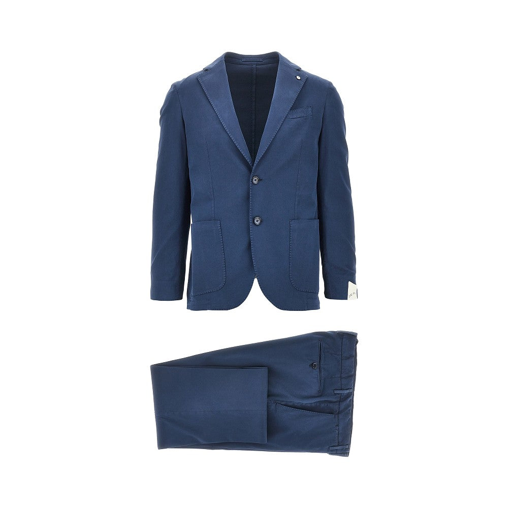 'Jack' cotton and silk tailored suit