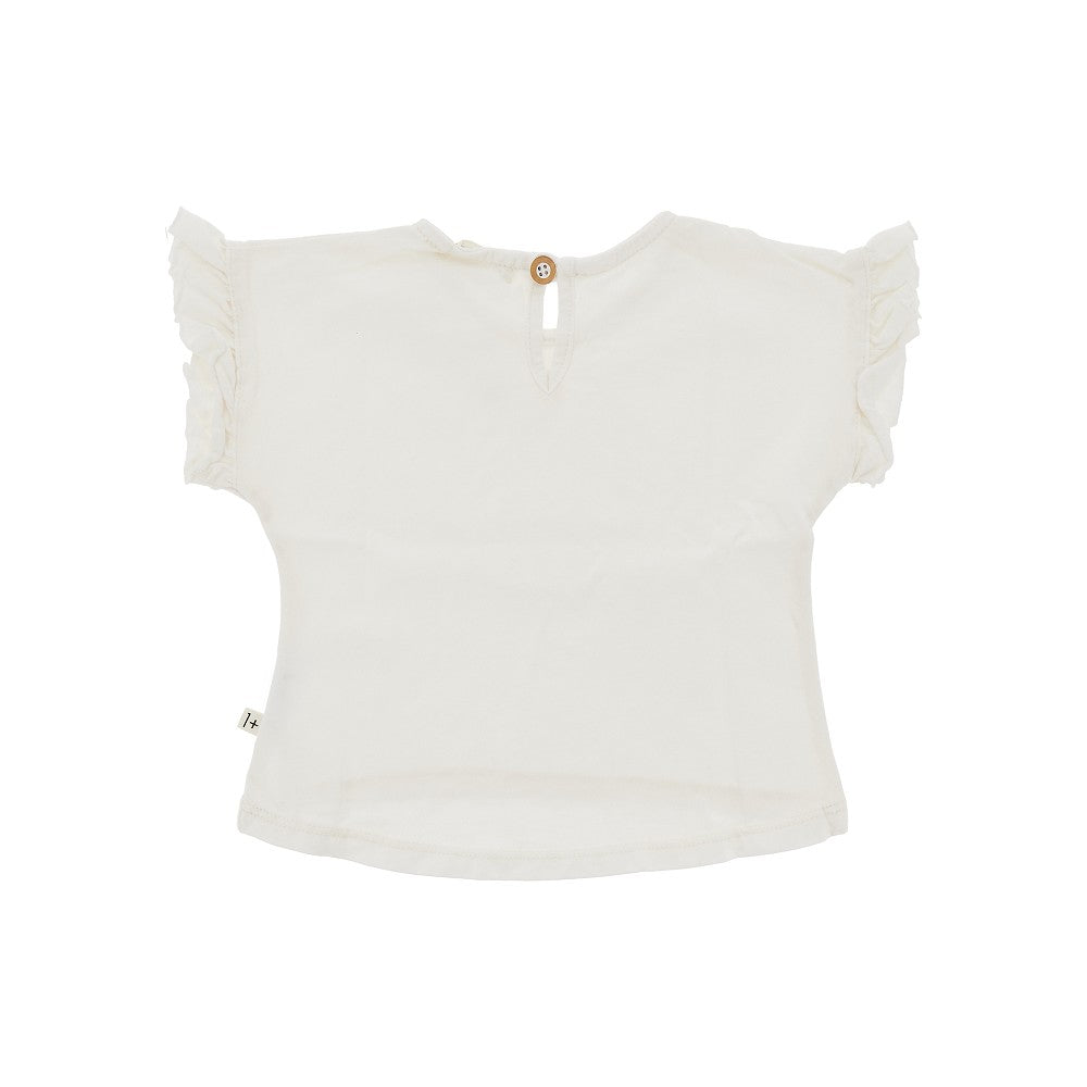 Ruffled sleeves T-shirt