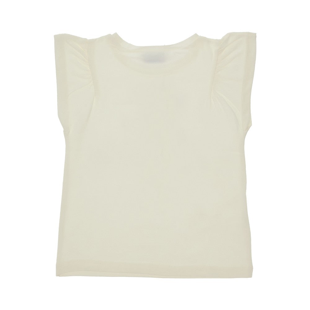 Short-sleeved t-shirt with floral print