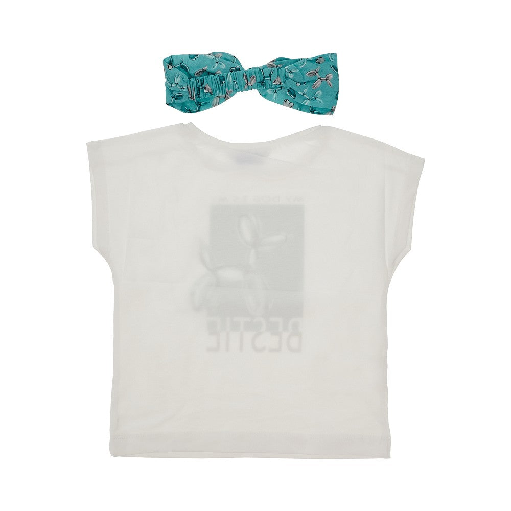 T-shirt with matching hairband