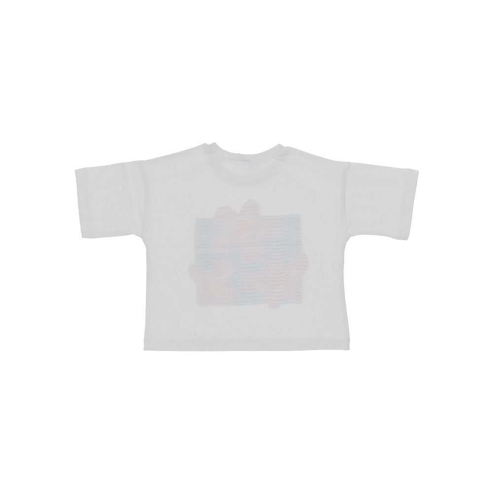 T-shirt Boxy con stampa