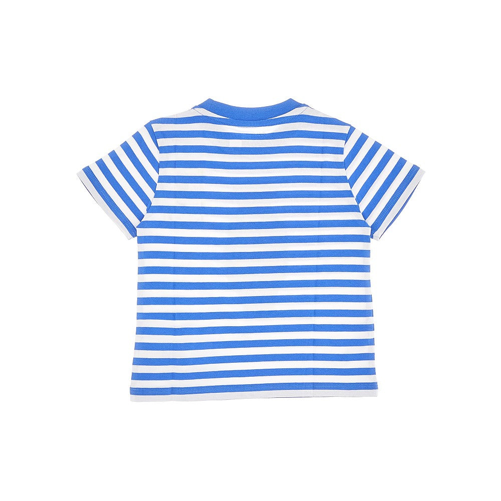 Polo Bear print striped T-shirt