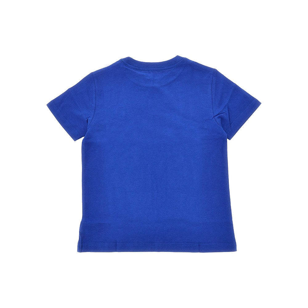 T-shirt con logo ricamato