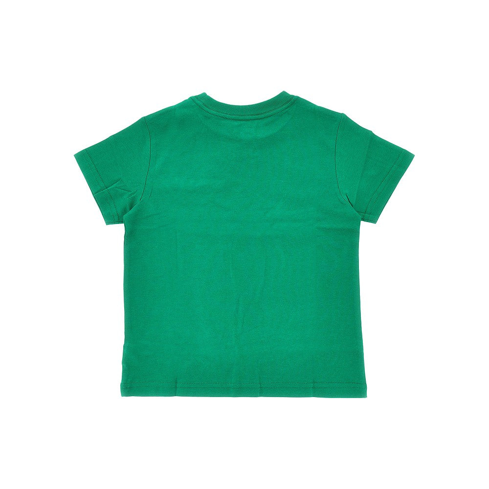 T-shirt con logo ricamato