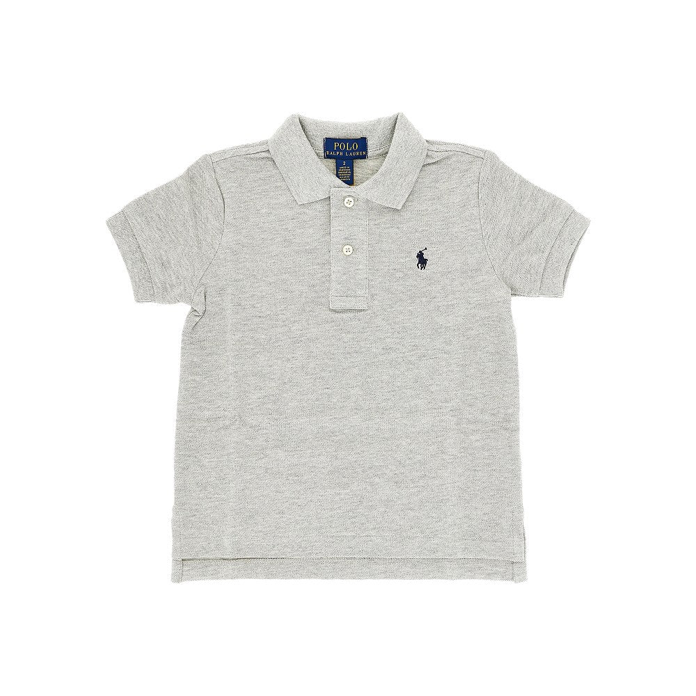 Piquet polo shirt with logo embroidery