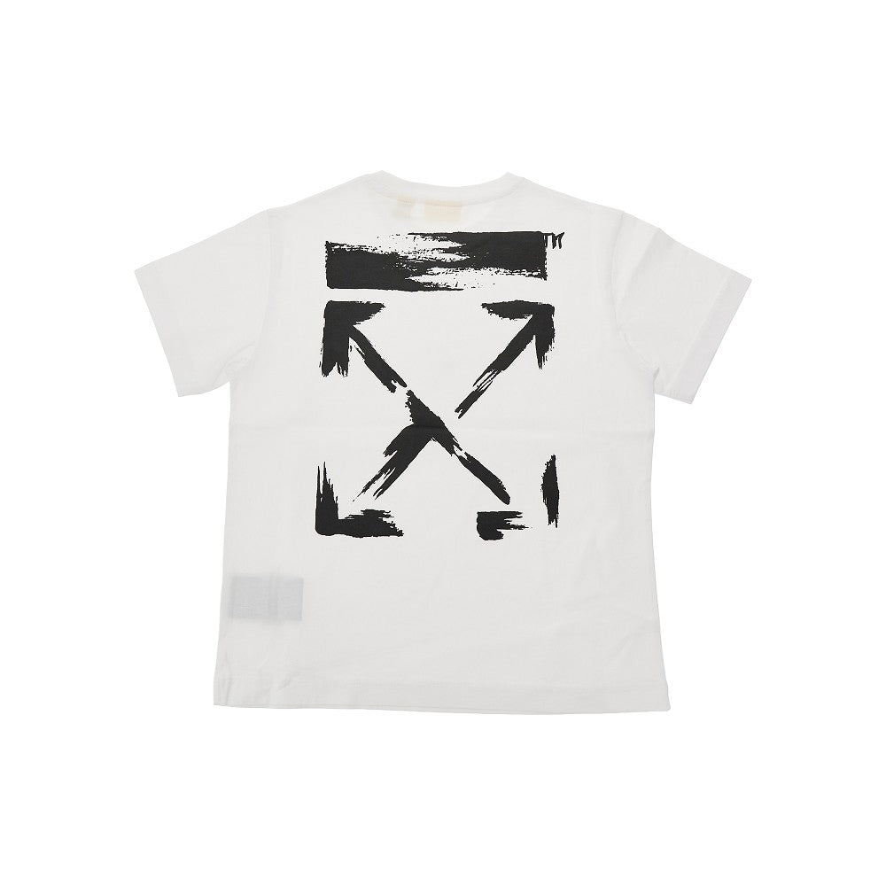 Cotton T-shirt with 'Arrow Paint' print