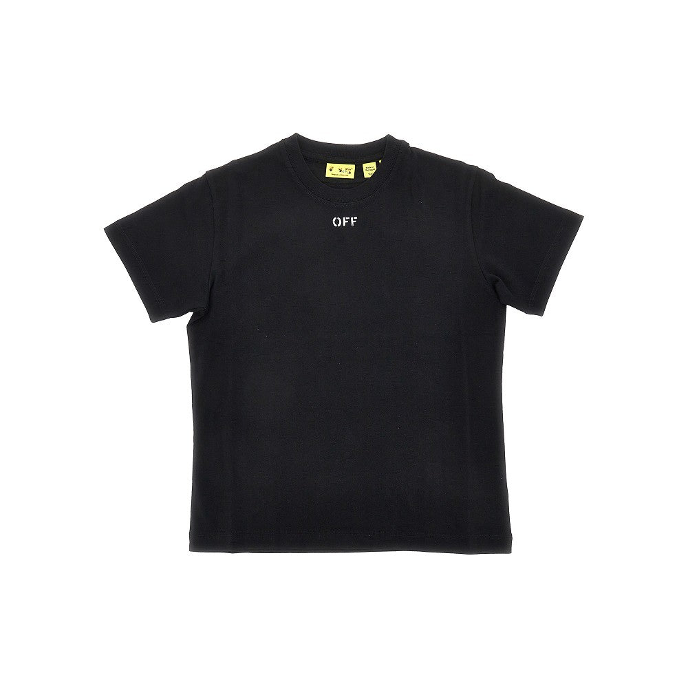 T-shirt in cotone con stampa 'Arrow Paint'