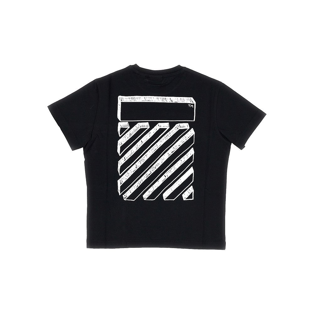 T-shirt con stampa Scribble Diag