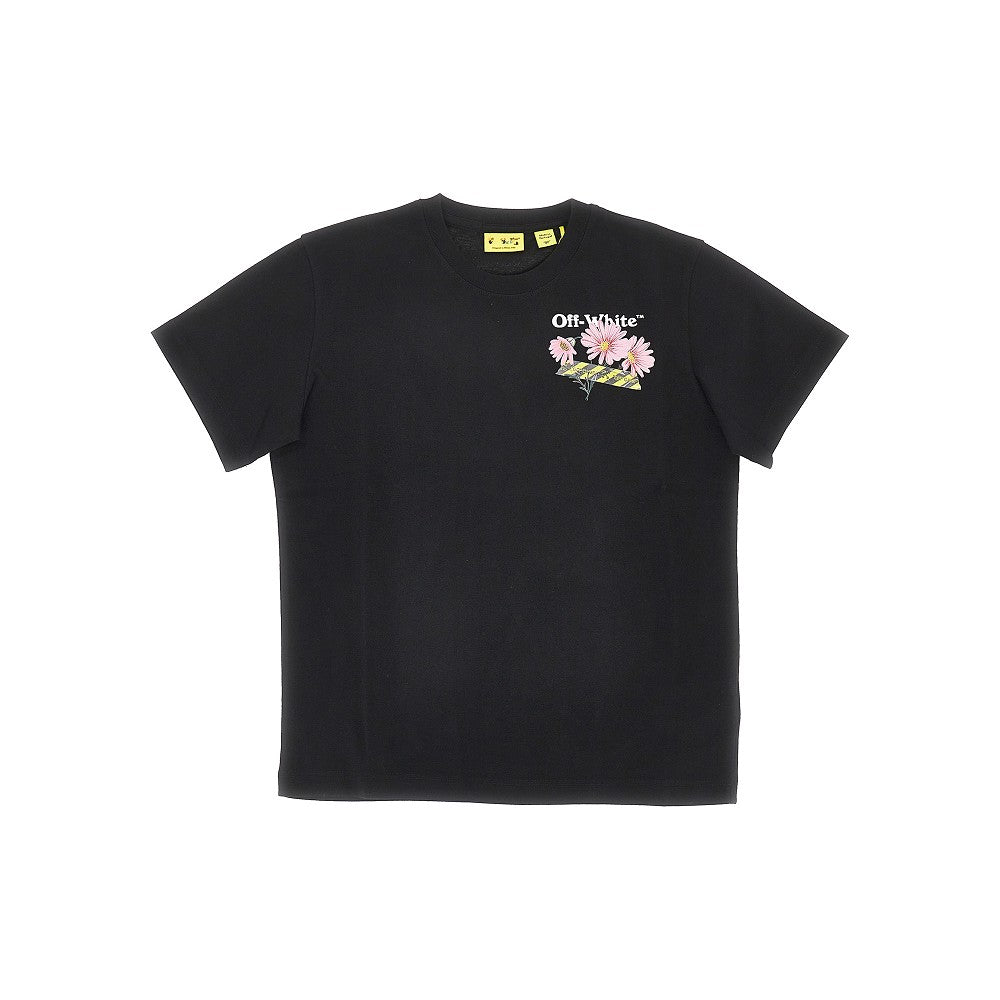 'Daisy Tape' print T-shirt