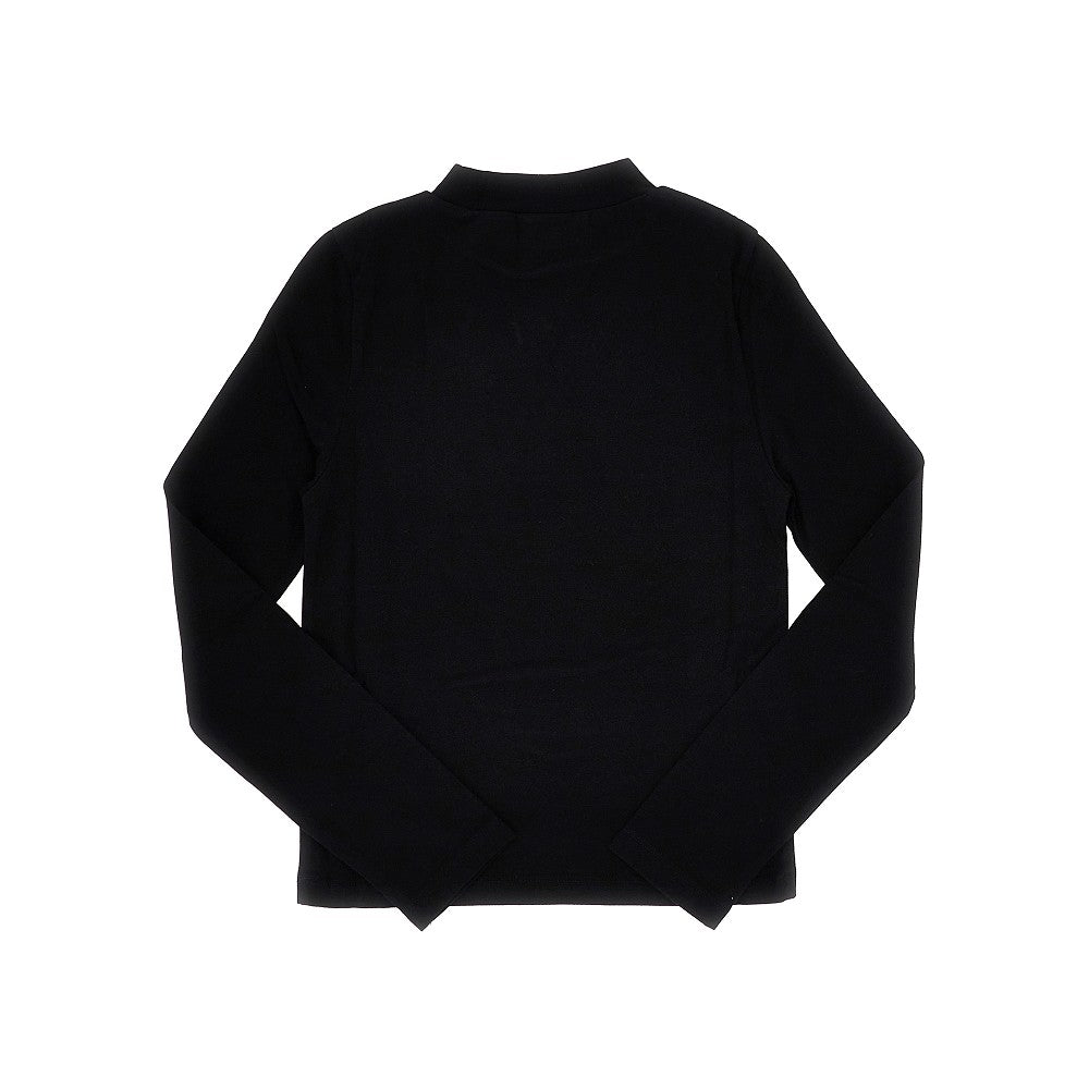 'Off Stamp' jersey turtleneck top - KIDS