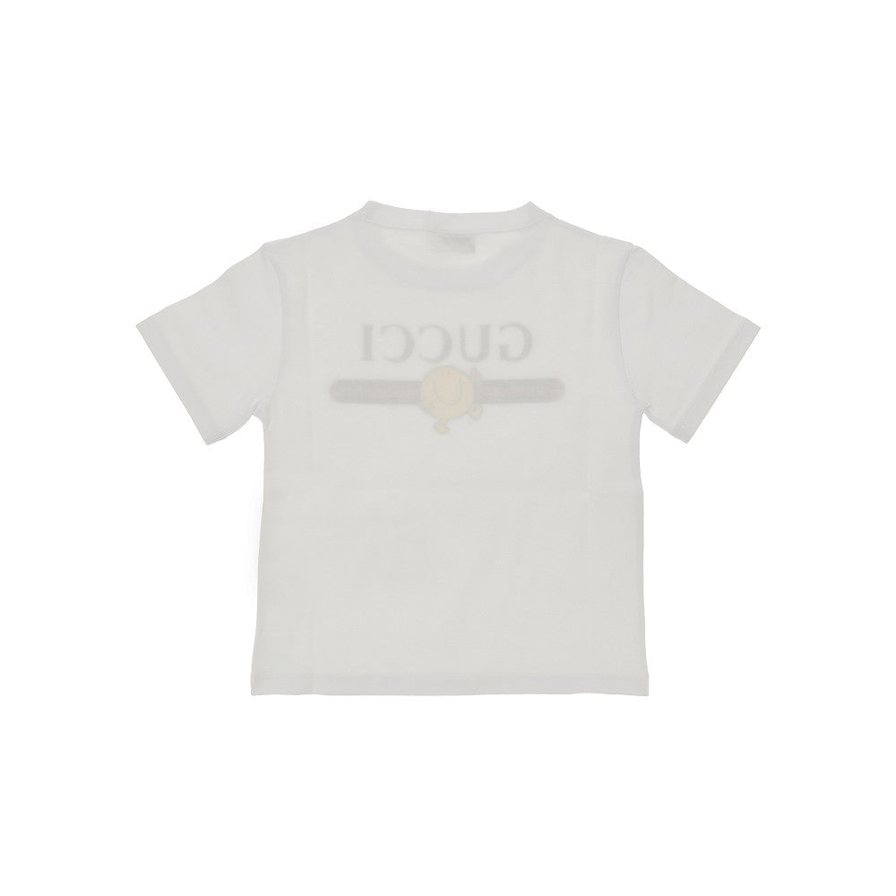 T-shirt con stampa logo Smile