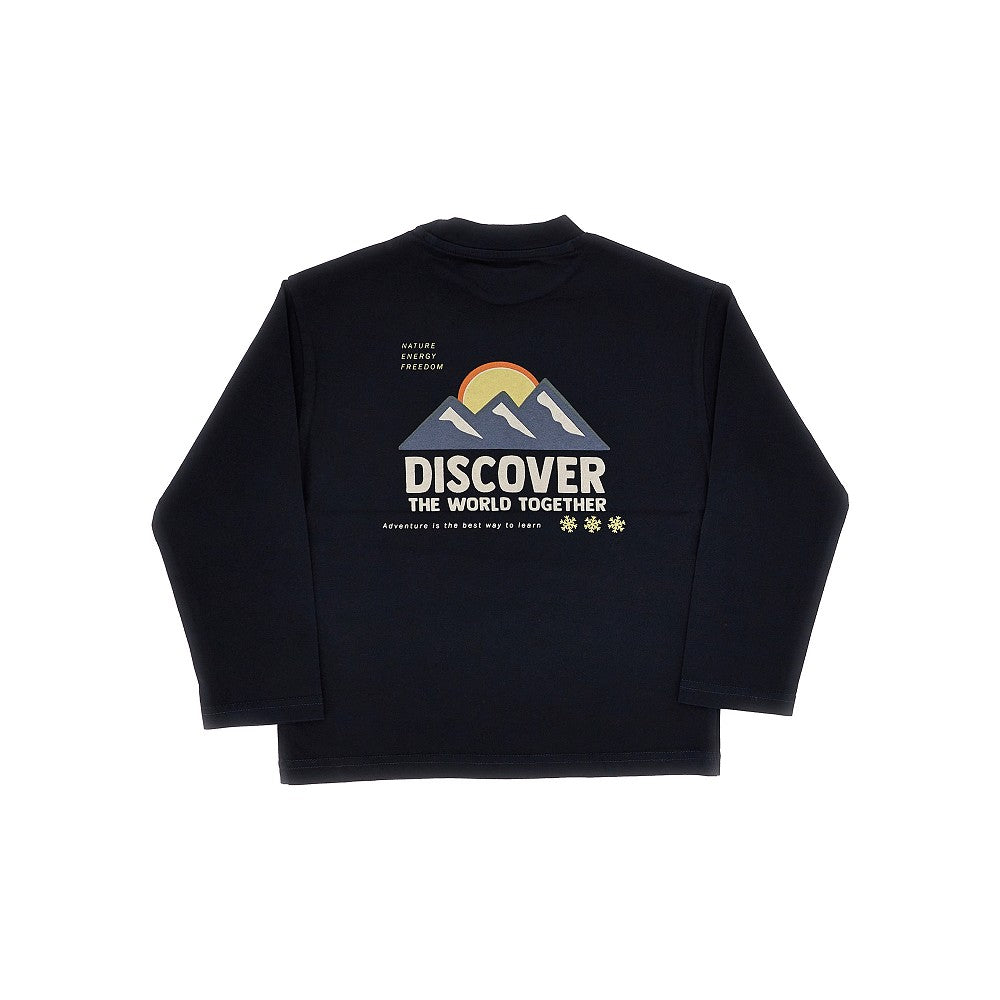 T-shirt con stampa Boston Kids