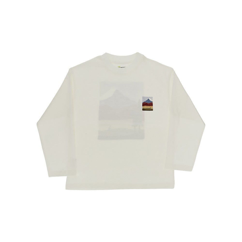 T-shirt con stampa Boston Kids