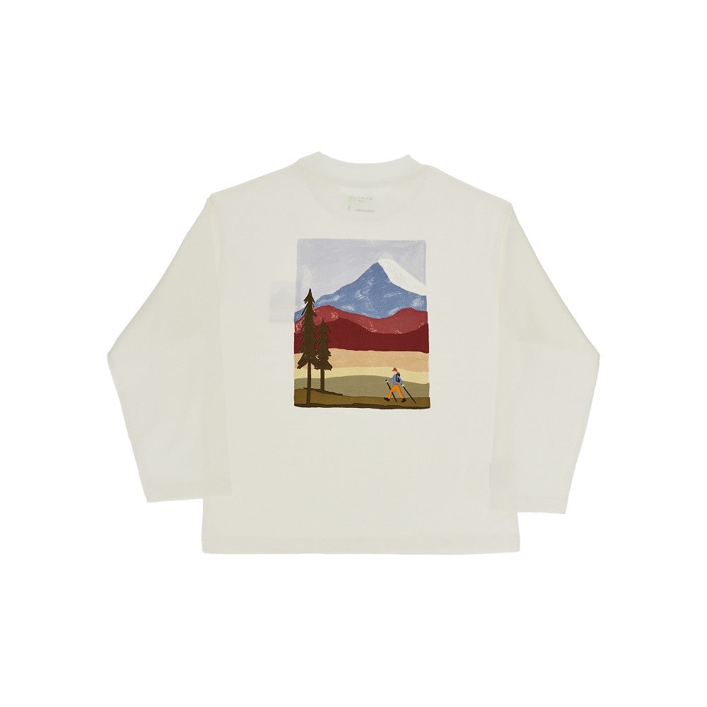 T-shirt con stampa Boston Kids