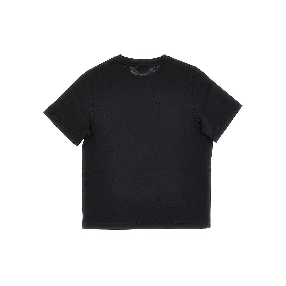 Check patch T-shirt