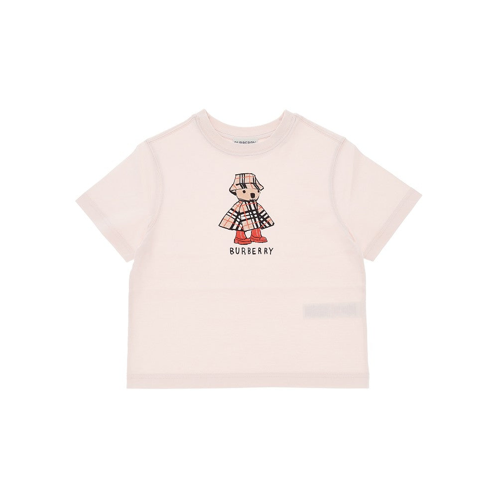 Jersey t-shirt with Thomas Bear print