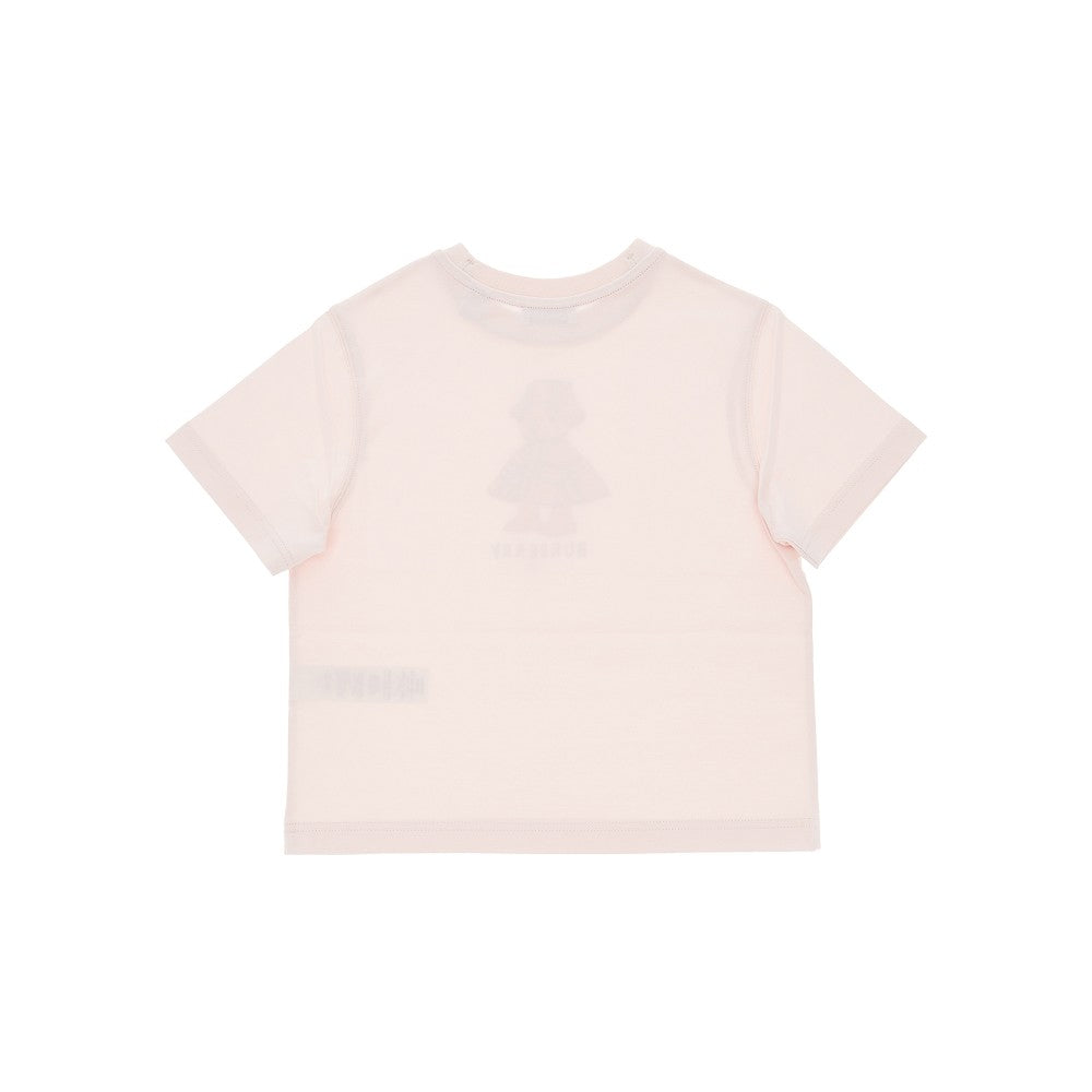 Jersey t-shirt with Thomas Bear print