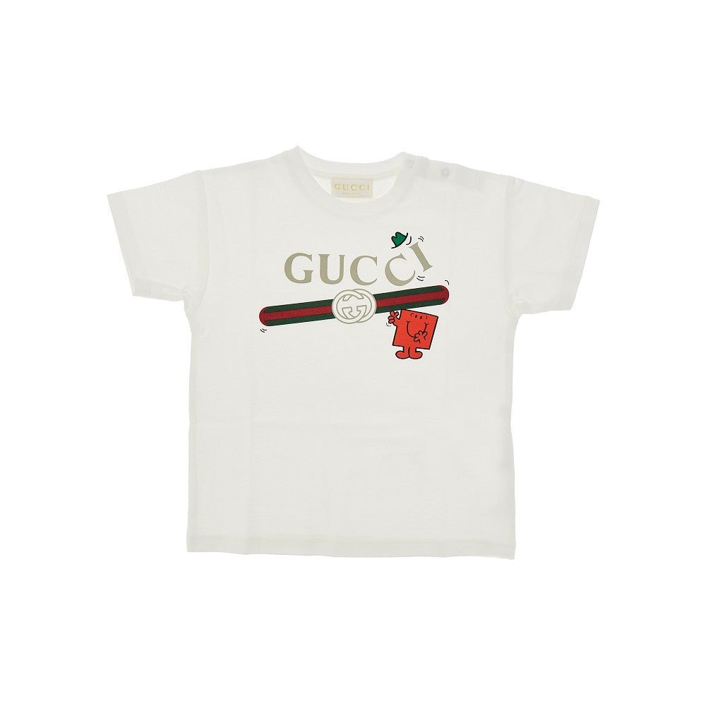 T-shirt con stampa logo grafica