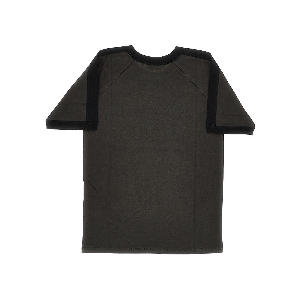 Cotton T-shirt with logo print