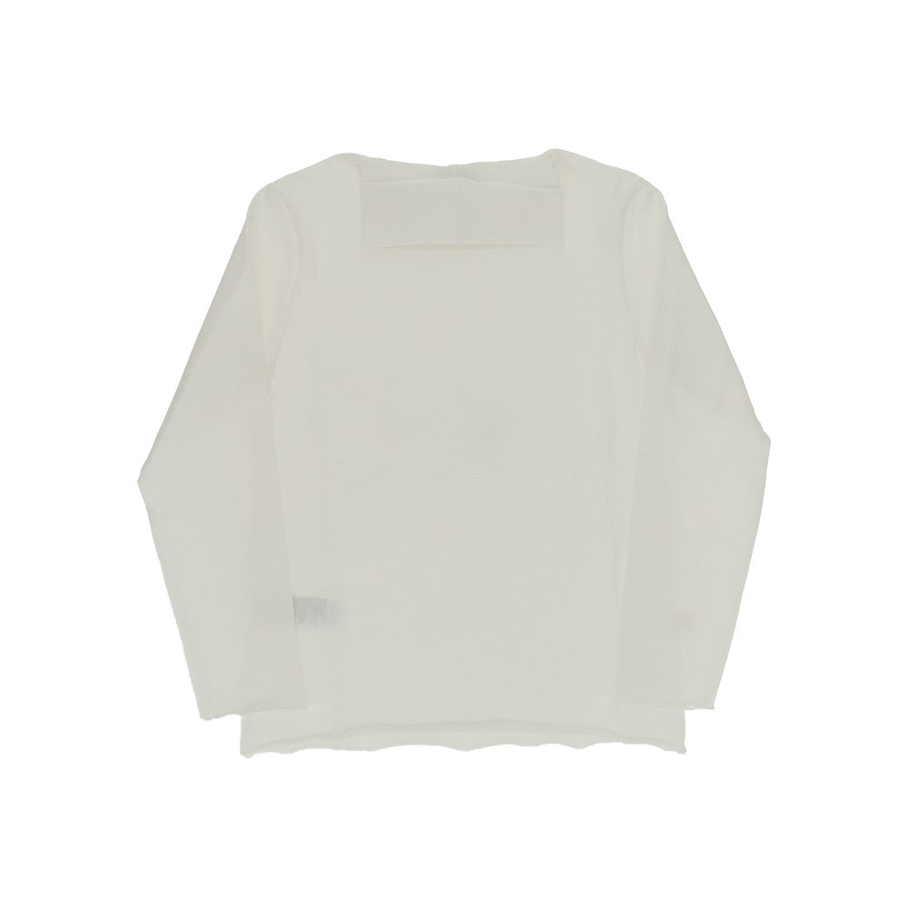 Stretch jersey turtleneck top - KIDS