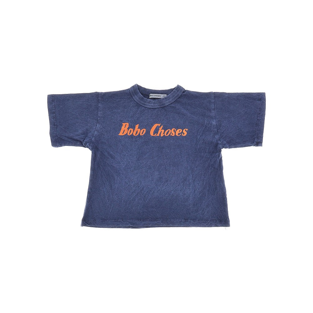 Logo print oversized T-shirt
