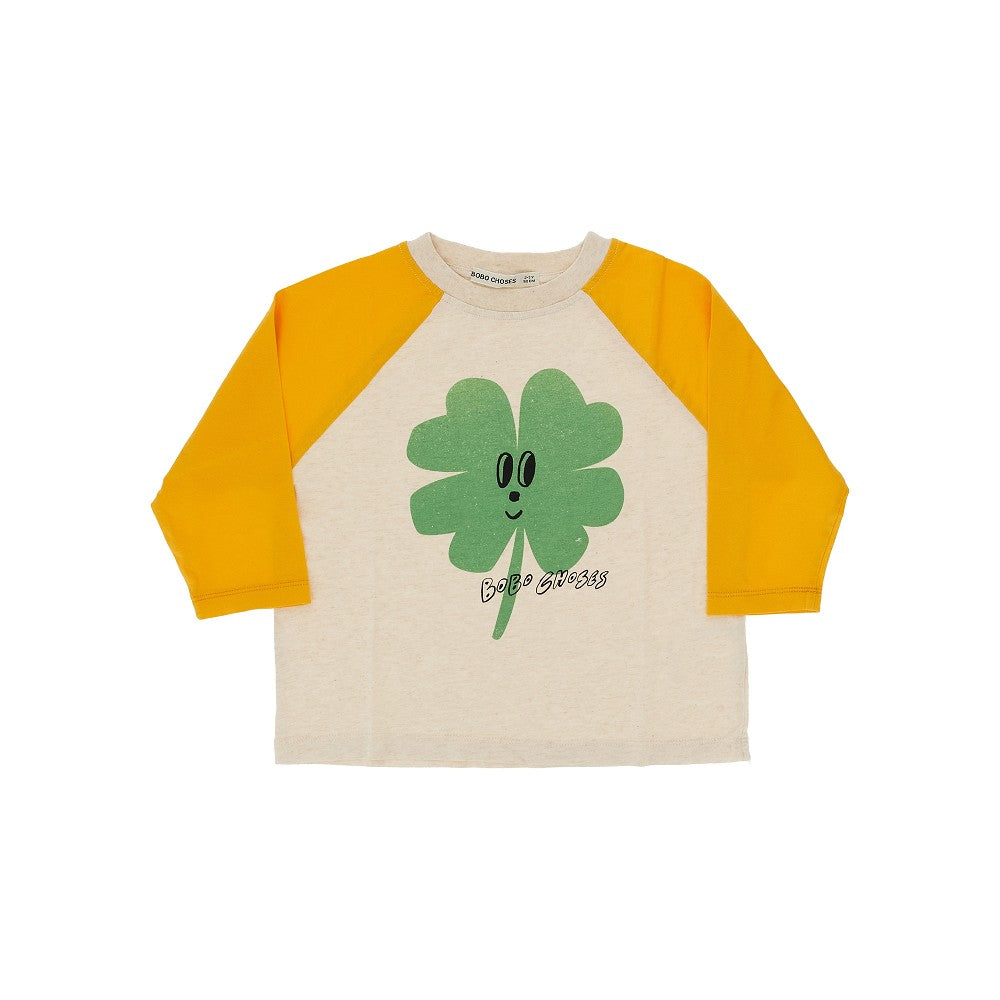 T-shirt a manica lunga 'Lucky Clover'