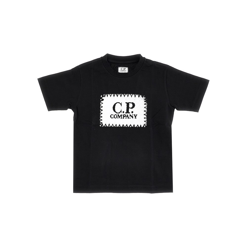 Logo Label print T-shirt