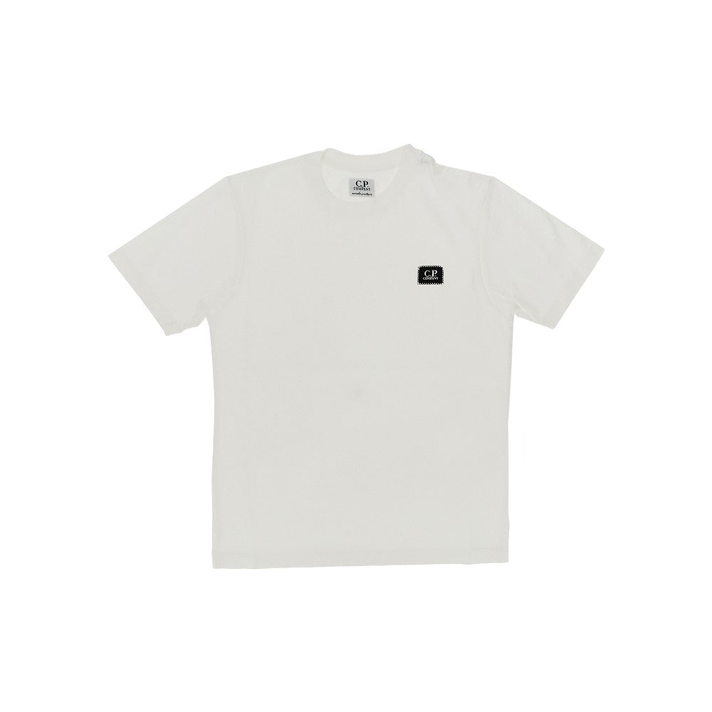 T-shirt con patch stampato