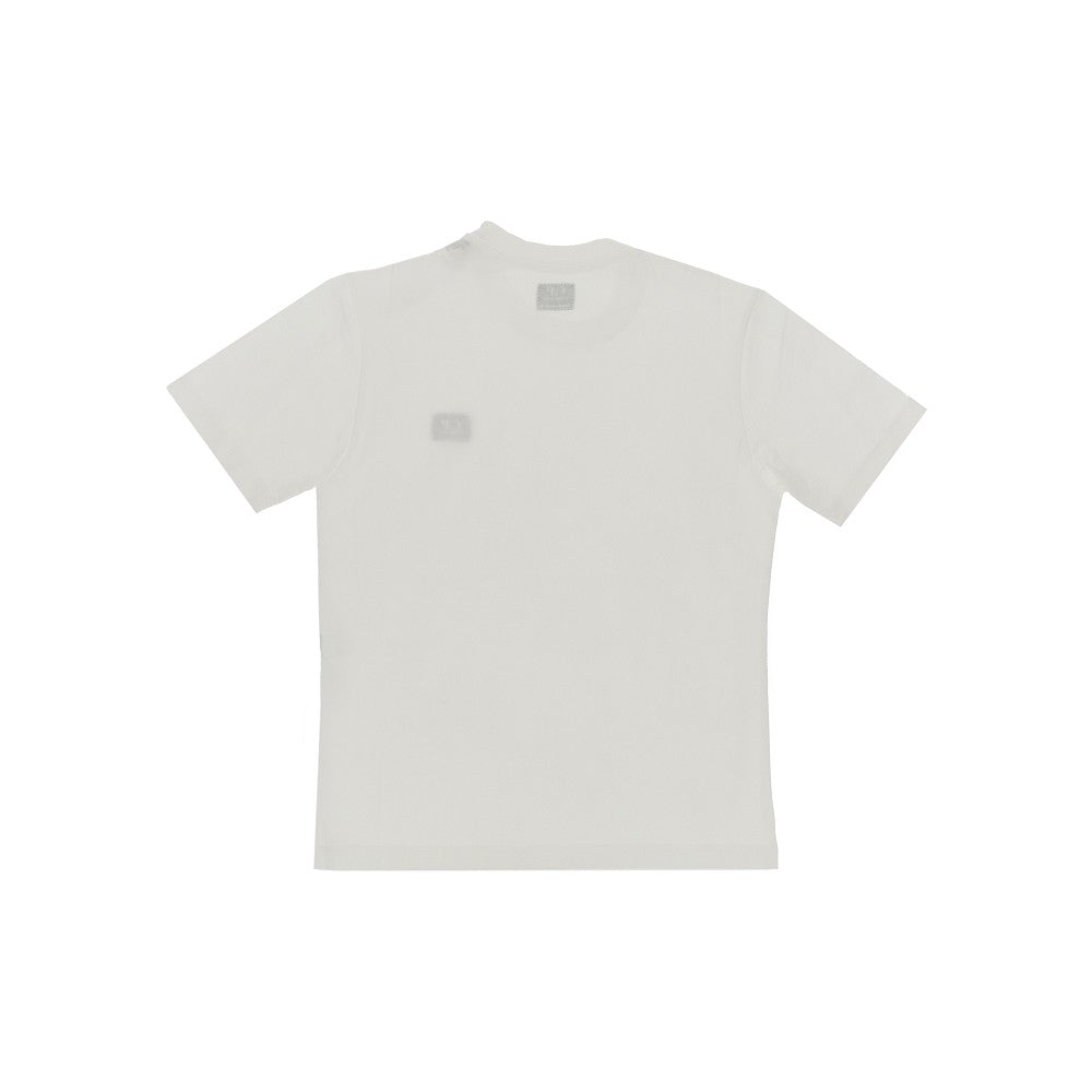 T-shirt con patch stampato