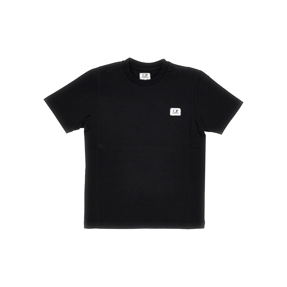 T-shirt con patch stampato